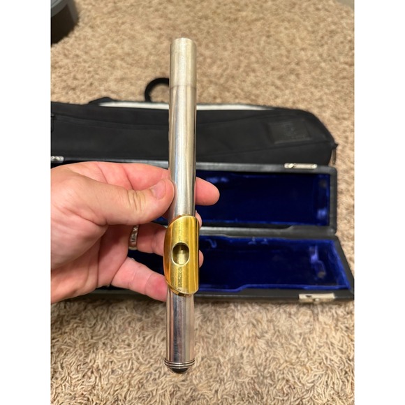 Armstrong Model 80 Sterling Silver Flute Open Hole B Foot Elkhart USA - Picture 9 of 15